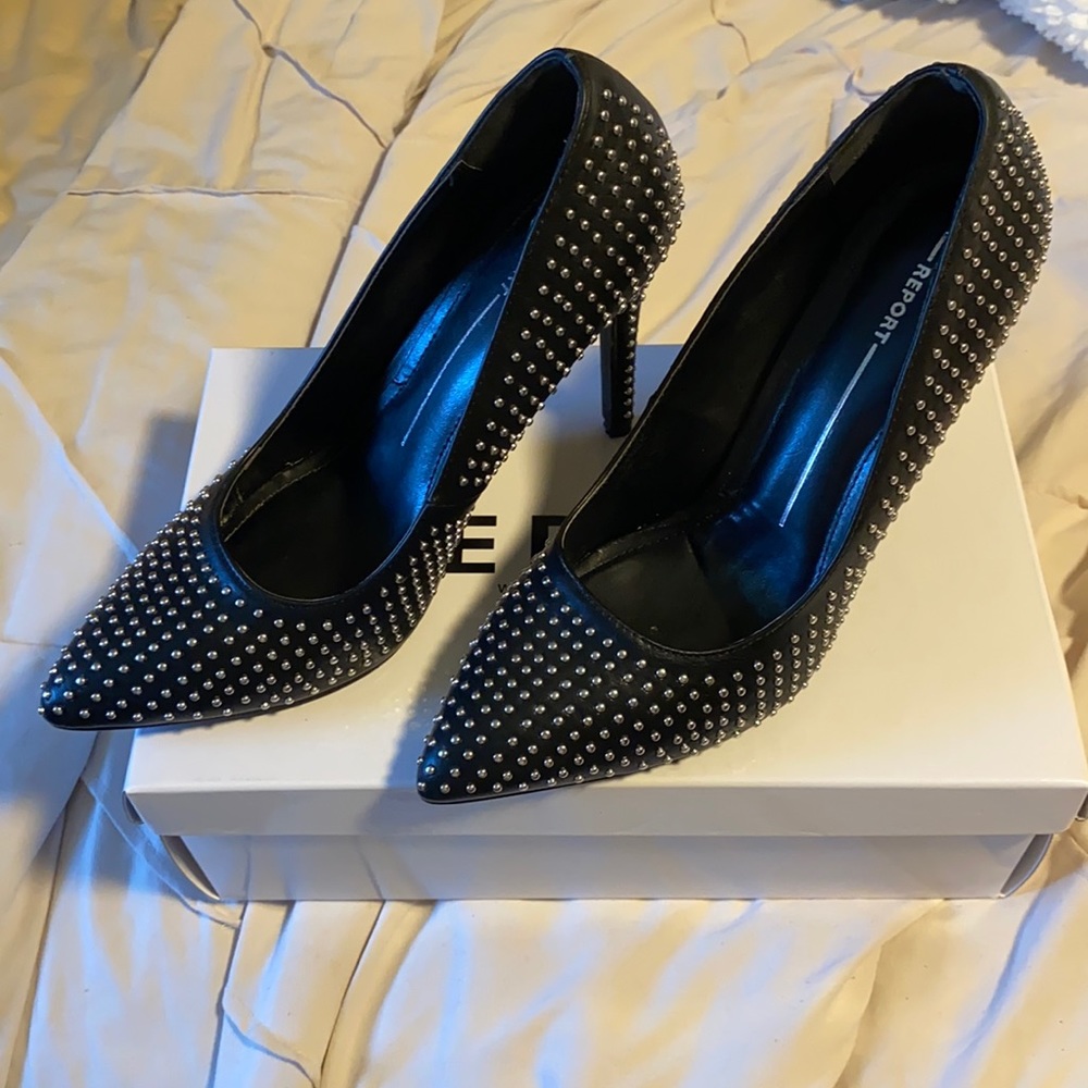 Report studded heels